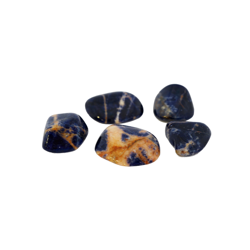 Sunset Sodalite Tumbled Stone