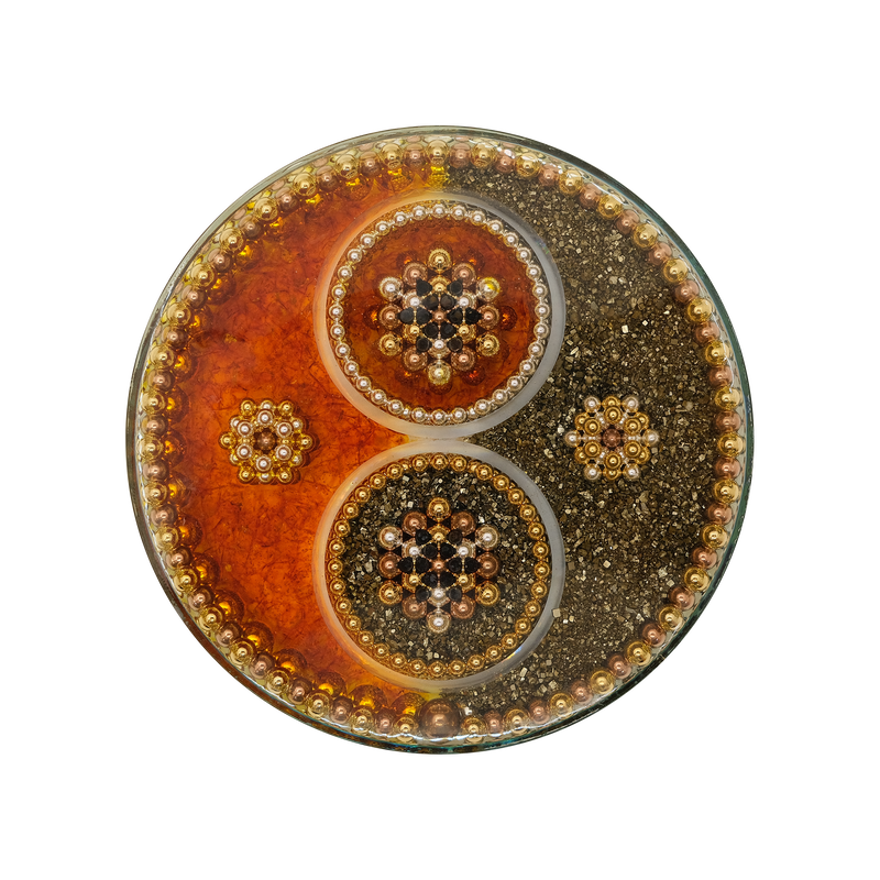 Two Tone (Citrine + Pyrite)