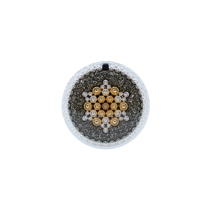 Pyrite with Nanocarbon and Silver (2022 version)