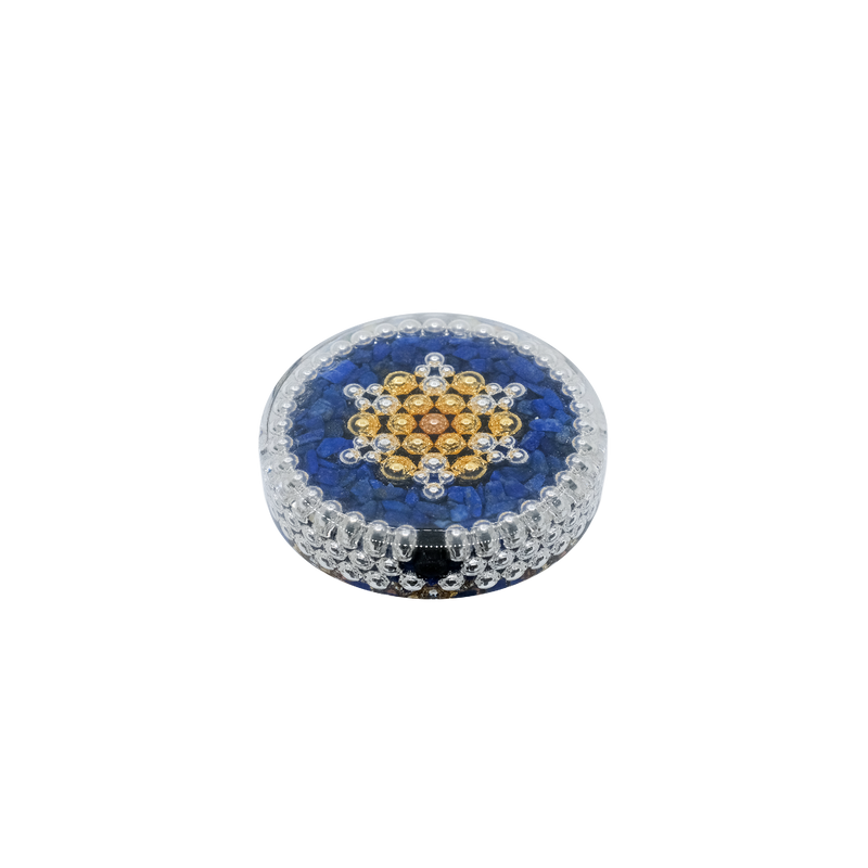 Lazurite with Nanocarbon and Silver (2022 version)