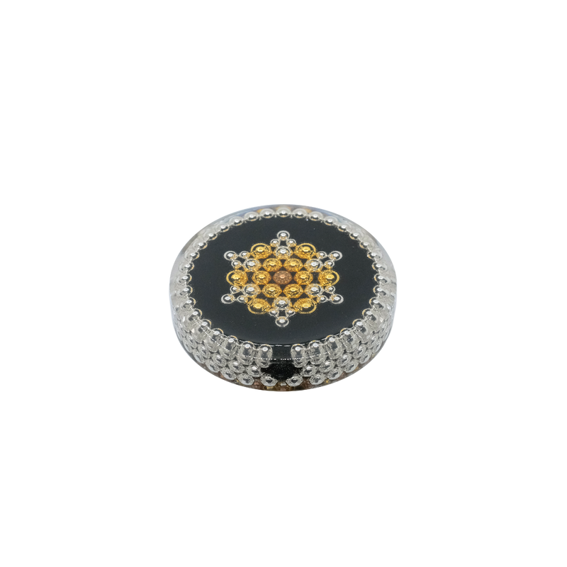 Obsidian with Nanocarbon and Silver (2022 version)