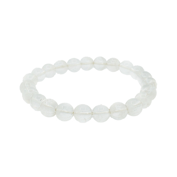 White Rutilated Quartz Bracelet