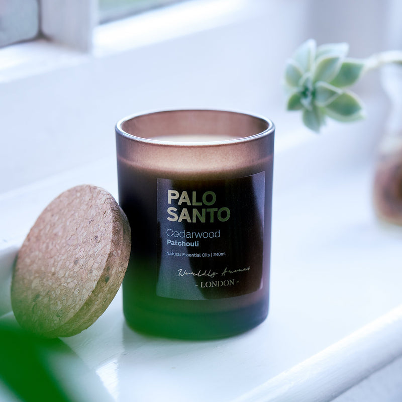 Palo Santo Candle with Cedarwood and Patchouli 240ml