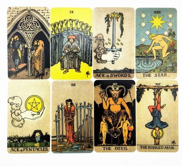 Smith-Waite Tarot Deck Borderless Edition