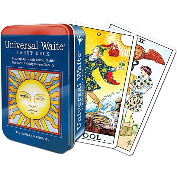 Universal Waite Tarot Deck (Tin)