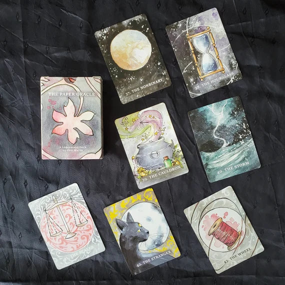 Paper Oracle Lenormand Deck for Divination