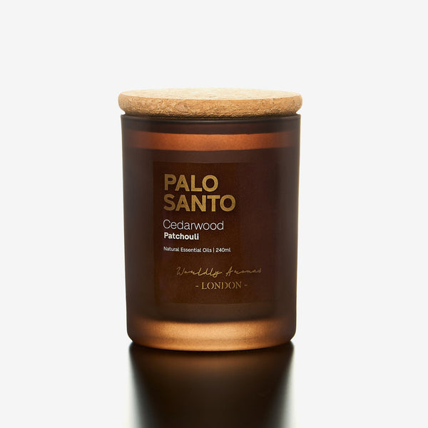 Palo Santo Candle with Cedarwood and Patchouli 240ml