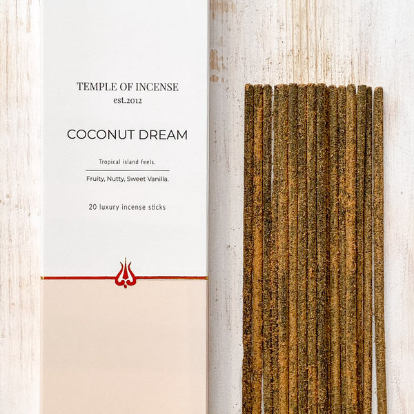 Coconut Dream Incense Sticks - Temple of Incense