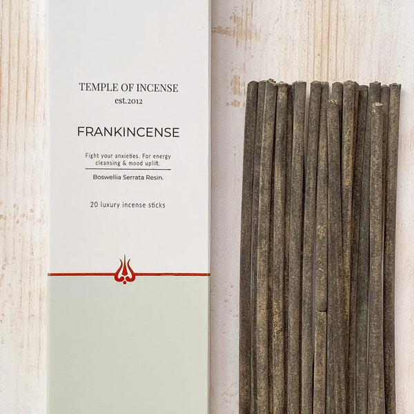 Frankincense Incense Sticks - Temple of Incense