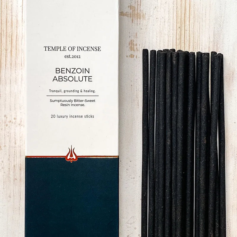 Benzoin Absolute Incense Sticks - Temple of Incense