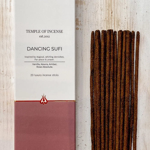 Dancing Sufi Incense Sticks - Temple of Incense