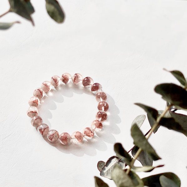 Strawberry Neige Phantom Quartz Bracelet