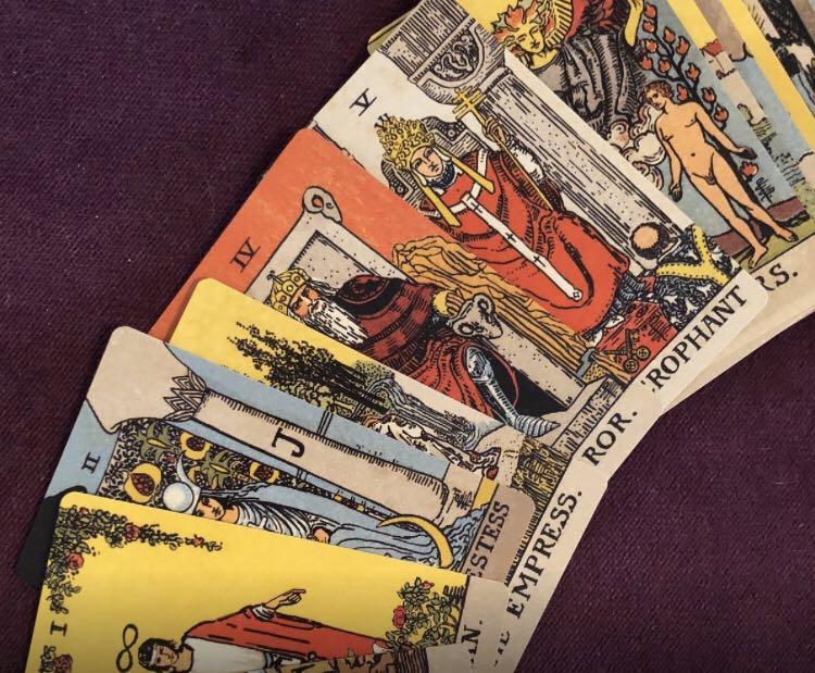 Smith-Waite Tarot Deck Borderless Edition