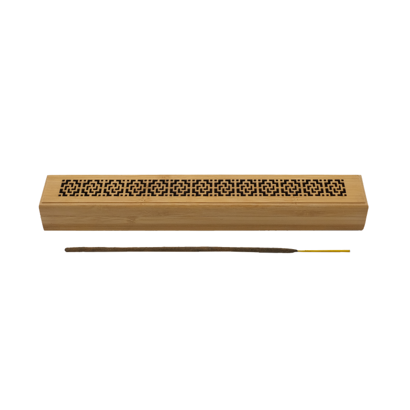 Bamboo Incense Stick Holder with Magnet