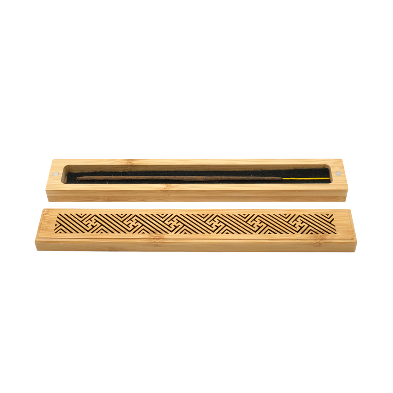 Bamboo Incense Stick Holder with Magnet