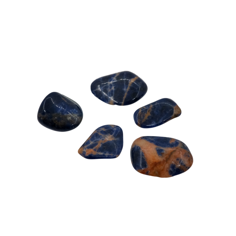 Sunset Sodalite Tumbled Stone