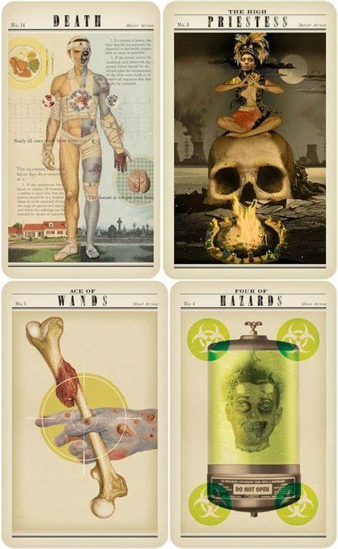 The Zombie Tarot by Paul Kepple, Stacey Graham