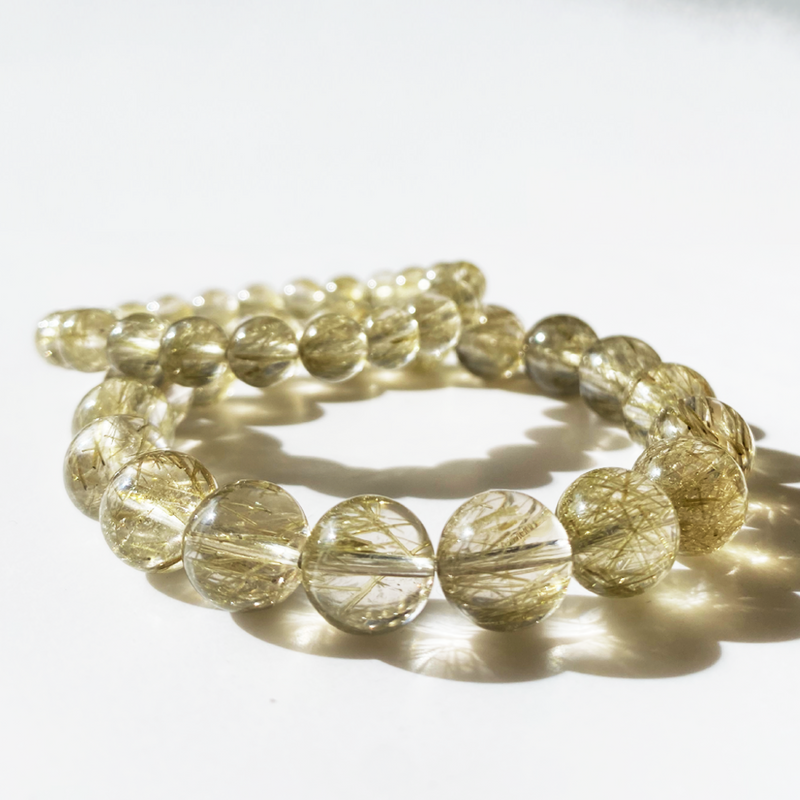 Verdure Rutilated Quartz Bracelet